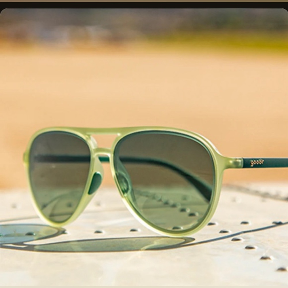 Goodr Sunglasses Mach G Buzzed on the Tower. Brand new. Unisex sunglasses